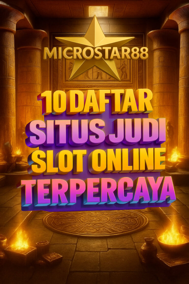 daftar 10 situs judi slot online terpercaya
